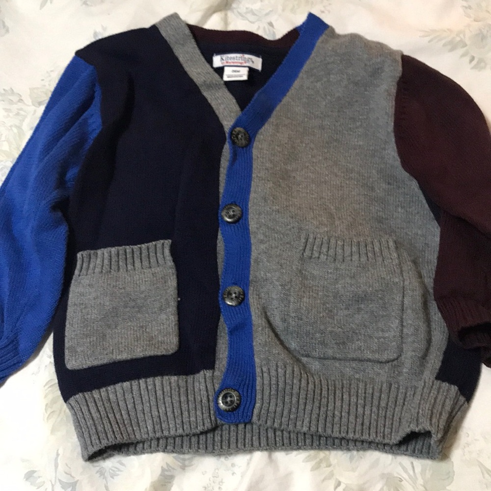 Boys bottom down sweater